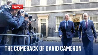 He's back! The comeback of David Cameron