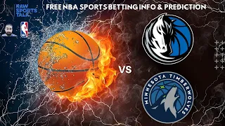 Dallas Mavericks VS Minnesota Timberwolves Game 4 Free NBA Sports Betting Info 5/28/24