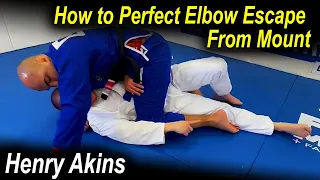 Perfect Elbow Escape From Mount by Henry Akins