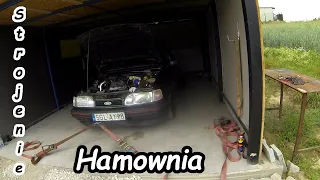 Ford Sierra 2.0 Turbo Saab B204 Swap - Strojenie na hamowni