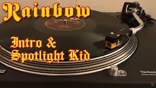 Rainbow - Intro & Spotlight Kid (Live in Japan) - Black Vinyl LP