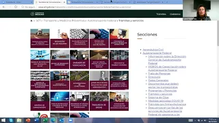 Webinar de Capacitación SCT sobre Trámite Digital de Altas y Bajas de Autotransporte Federal
