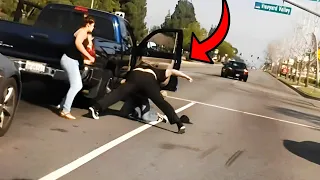 Road Rage Driver Messes With The Wrong Guy... (BAD IDEA)