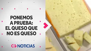 PONEMOS A PRUEBA: El queso que no es queso, ¿de qué está hecho? - CHV Noticias