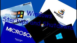 Windows Startups and Shutdowns