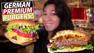 We Try TOP 3 GERMAN PREMIUM BURGER Chains!