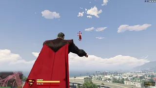 GTA V | Injustice Superman | Rampage | Omni Man tries to Stop Regime Superman |