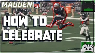 How to Celebrate & Showboat in Madden 18/19/20/21 | Xbox, Playstation & PC