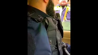Russian Police stop Chechen Man