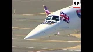 Concorde arrives in New York en route to Seattle museum