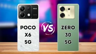 poco x6 5g vs infinix zero 30 5g | full comparison