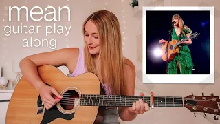 Taylor Swift Mean Guitar Play Along (Eras Tour Surprise Song) // Nena Shelby