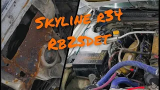 Ремонт стаканов Nissan Skyline r34 rb25det