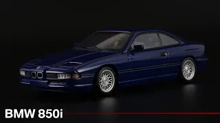 Баварская легенда: BMW 850i /// Minichamps /// Масштабные модели автомобилей 1990-х 1:43 /// Раритет