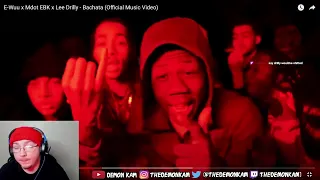 Demon Kam Reacts to E-Wuu x Mdot EBK x Lee Drilly - Bachata (Official Music Video)