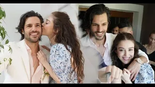 On his birthday, the baby surprise from Özge Gürel to Serkan Çayoğlu.