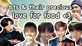 bangtan and their love for food 🍔