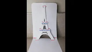 Paper pop up Eiffel tower craft | Paper craft