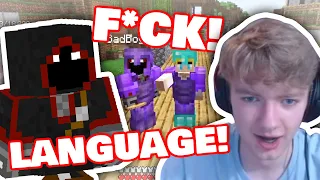 BadBoyHalo Getting Angry at Tommy For Swearing! /w Philza DREAM SMP