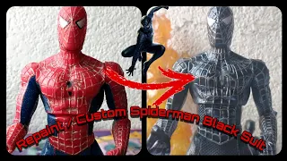 Custom/Repaint Spiderman 3 traje negro| Tutorial.