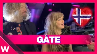 🇳🇴 Gåte react after "Ulveham" wins MGP 2024 (Norway's Eurovision national final)