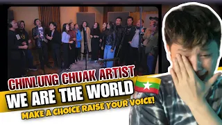 We Are The World | Cover By CHINLUNG CHUAK ARTIST | REACTION