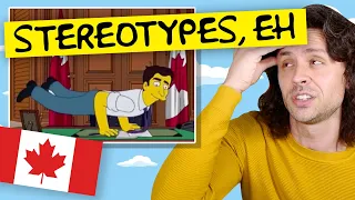 Canadian reacts to Simpsons depiction of Canada