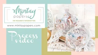 Christmas Cards for Mintay Papers. TUTORIAL | Новогодние открытки для Mintay Papers