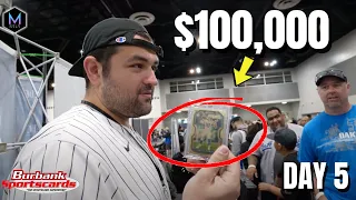 $100,000 For One Sports Card At Burbank Card Show 🤯