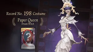 BabiTamapan used an unlock card for the Paper Queen skin | Identity V Yidhra Dream Witch Gameplay