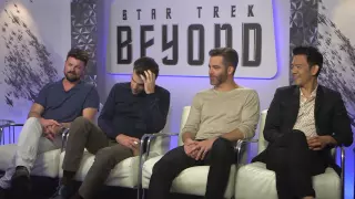 Flicks chats with the cast of STAR TREK BEYOND