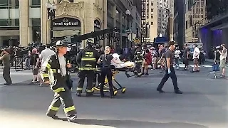 #ChicagoFire #NBC TV Show #Filming in #downtown #Chicago (July 25, 2016)