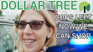 DOLLAR TREE SHOP WITH ME | COPS BLOCKED US 1ST TIME | COME W/ME DOLLAR TREE SHOPPING *ALL NEW $1.25*