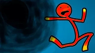 ЧЕРНАЯ ДЫРА Stick Fight The Game Царь стикменов