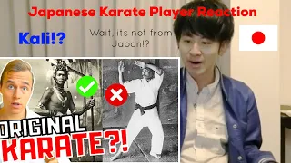 Why Karate Is Actually A Filipino Martial Art Kali!? JAPANESE KARATE PLAYER REACTION