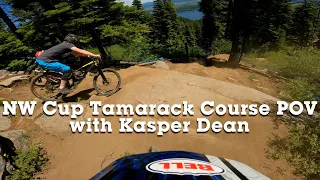 #USDH - NW CUP Tamarack DH Course POV with Kasper Dean