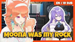 Kiara feels comfortable being closer to Moona【Hololive EN Sub】