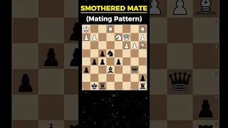 How to SMOTHERED MATE your opponent in 5 moves! 🥵 #shorts