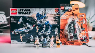 Figurki Lego Star Wars 2022 👉 Klony 501 na wykończeniu 🚀 Kupuję do kolekcji póki są dostępne.