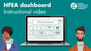 HFEA dashboard - Instructional video