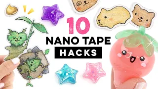 MORE Nano Tape Hacks You've Never Seen Before! #satisfying #diy