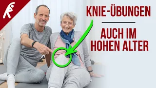 Übungen bei Knieschmerzen❗SO klappt es auch mit 92 Jahren