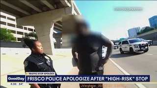 Frisco police apologize after 'high-risk' traffic stop