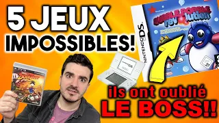 5 JEUX IMPOSSIBLES À TERMINER ! (Oubli de boss, mur infranchissable…)