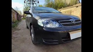 Toyota Corolla Установка Bi led Aozoom