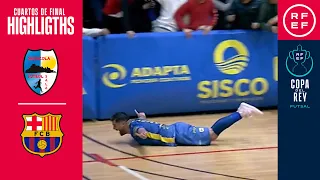 Resumen #CopaDelReyFS | Servigroup Peñíscola 4-3 Barça | Cuartos de final