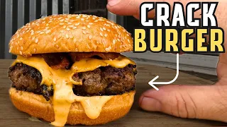 I Tried The Viral Crack Burger | Kamado Joe Griddle Recipe