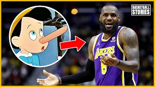 6 times LeBron James Got Caught Lying For No Reason 😶😳