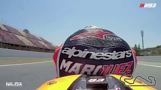 One lap on board in Montmeló