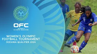 HIGHLIGHTS | Fiji v Solomon Islands | Women's Olympic Football Tournament - Oceania Qualifier